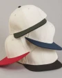 Casquettes personnalisable BEECHFIELD CONTRAST FLAT PEAK 6 PANEL CAP