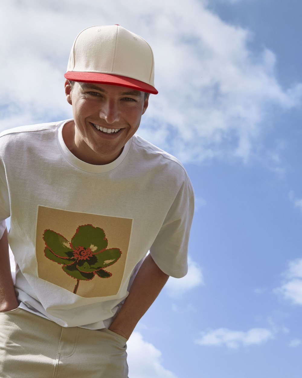 Casquettes personnalisable BEECHFIELD CONTRAST FLAT PEAK 6 PANEL CAP