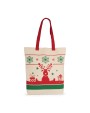 Tote bags KIMOOD Shopper met kerstmotieven voor bedrukking &amp; borduring