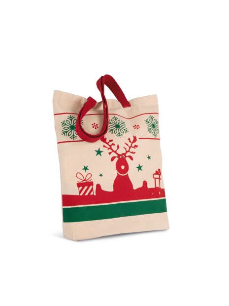 KIMOOD Sac shopping avec motifs de Noël  personnalisable