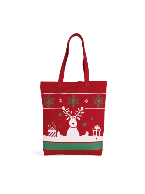 KIMOOD Sac shopping avec motifs de Noël /api/colors/4fa7109a-7fa4-4f07-95b2-3253a384c147 personnalisable
