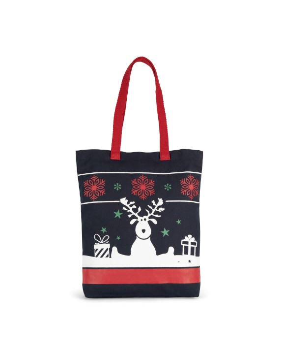 Tote bags personnalisable KIMOOD Sac shopping avec motifs de Noël