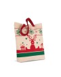 Tote bags KIMOOD Shopper met kerstmotieven voor bedrukking &amp; borduring