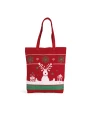 Tote bags KIMOOD Shopper met kerstmotieven voor bedrukking &amp; borduring