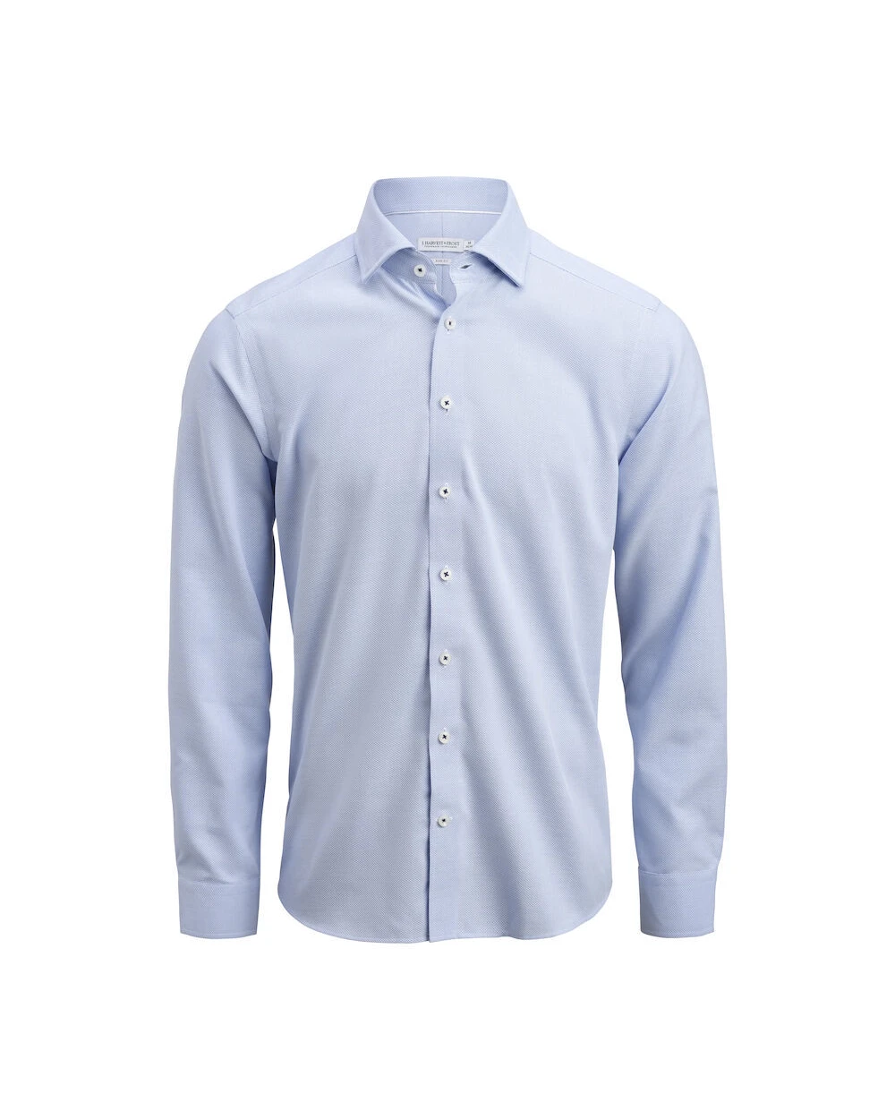 Hemden J. HARVEST & FROST YB55 Jacquard Hemd Regular Fit Heren voor bedrukking &amp; borduring