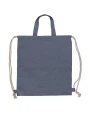 Tassen & Zakken 4DO Drawstring rugzak gerecycled katoen 140g/m² 38x42cm voor bedrukking &amp; borduring