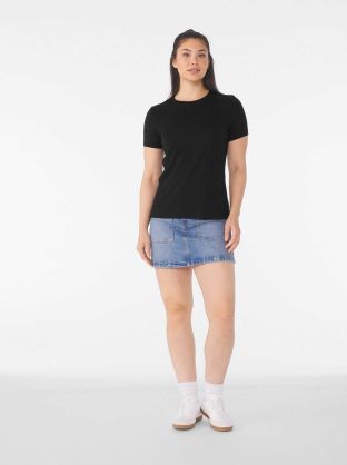 T-shirt col rond femme Heather