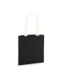 Tote bags personnalisable WESTFORDMILL EARTHAWARE® ORGANIC BAG FOR LIFE - CONTRAST HANDLES