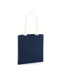 Tote bags personnalisable WESTFORDMILL EARTHAWARE® ORGANIC BAG FOR LIFE - CONTRAST HANDLES