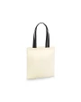 Tote bags personnalisable WESTFORDMILL EARTHAWARE® ORGANIC BAG FOR LIFE - CONTRAST HANDLES