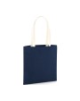 Tote bags personnalisable WESTFORDMILL EARTHAWARE® ORGANIC BAG FOR LIFE - CONTRAST HANDLES