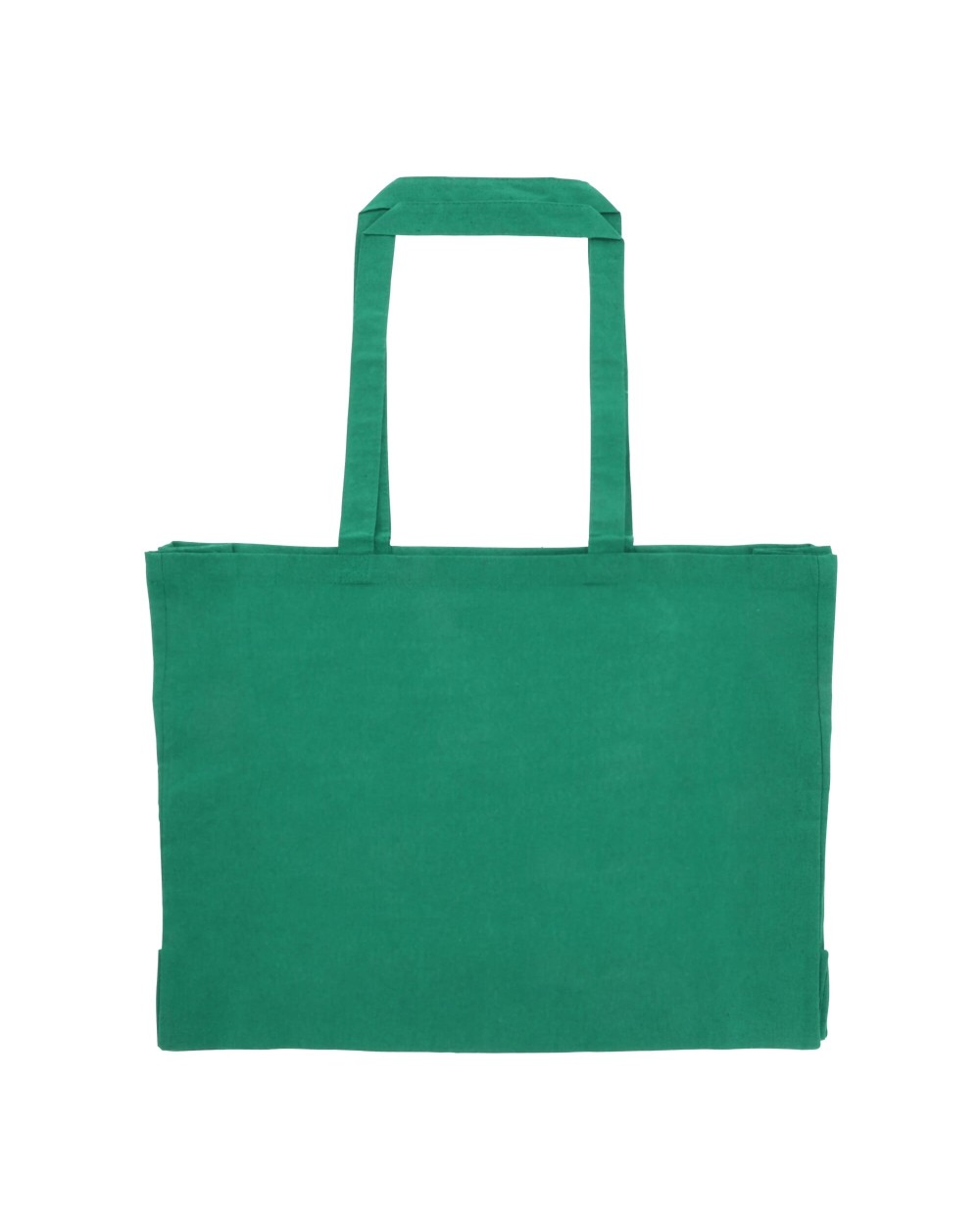 Tote bags personnalisable 4DO Recycled cotton bag with gusset 140g/m² 49x14x37cm