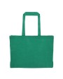 Tote bags personnalisable 4DO Recycled cotton bag with gusset 140g/m² 49x14x37cm