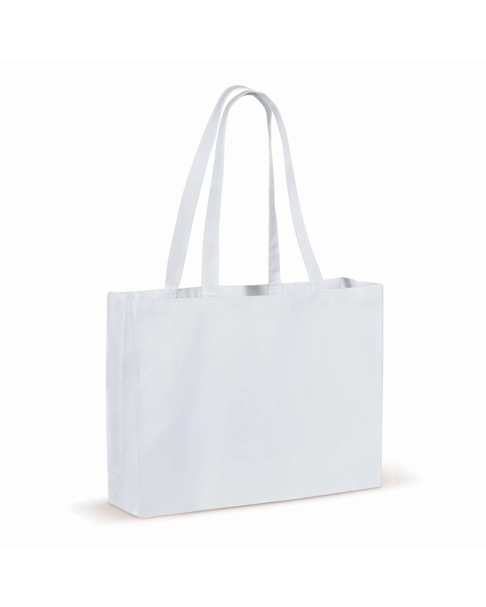 Tote bags personnalisable 4DO Recycled cotton bag with gusset 140g/m² 49x14x37cm