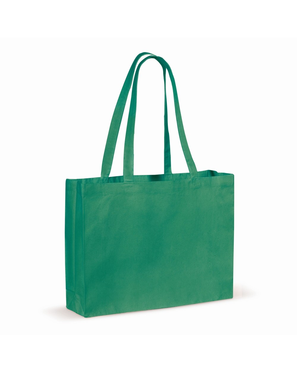 Tote bags 4DO Draagtas gerecycled katoen met bodem 140g/m² 49x14x37cm voor bedrukking &amp; borduring