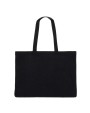 Tote bags 4DO Draagtas gerecycled katoen met bodem 140g/m² 49x14x37cm voor bedrukking &amp; borduring