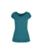 T-shirts BUILD YOUR BRAND LADIES WIDE NECK TEE voor bedrukking &amp; borduring