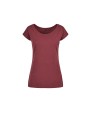 BUILD YOUR BRAND LADIES WIDE NECK TEE T-Shirts personalisierbar