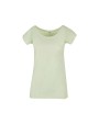 T-Shirts personnalisable BUILD YOUR BRAND LADIES WIDE NECK TEE