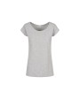 BUILD YOUR BRAND LADIES WIDE NECK TEE T-Shirts personalisierbar