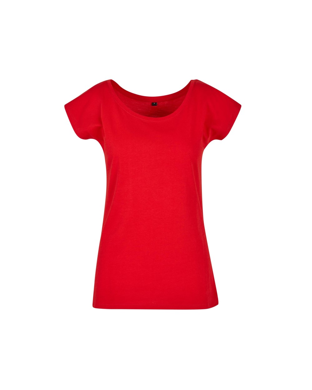 T-shirts BUILD YOUR BRAND LADIES WIDE NECK TEE voor bedrukking &amp; borduring