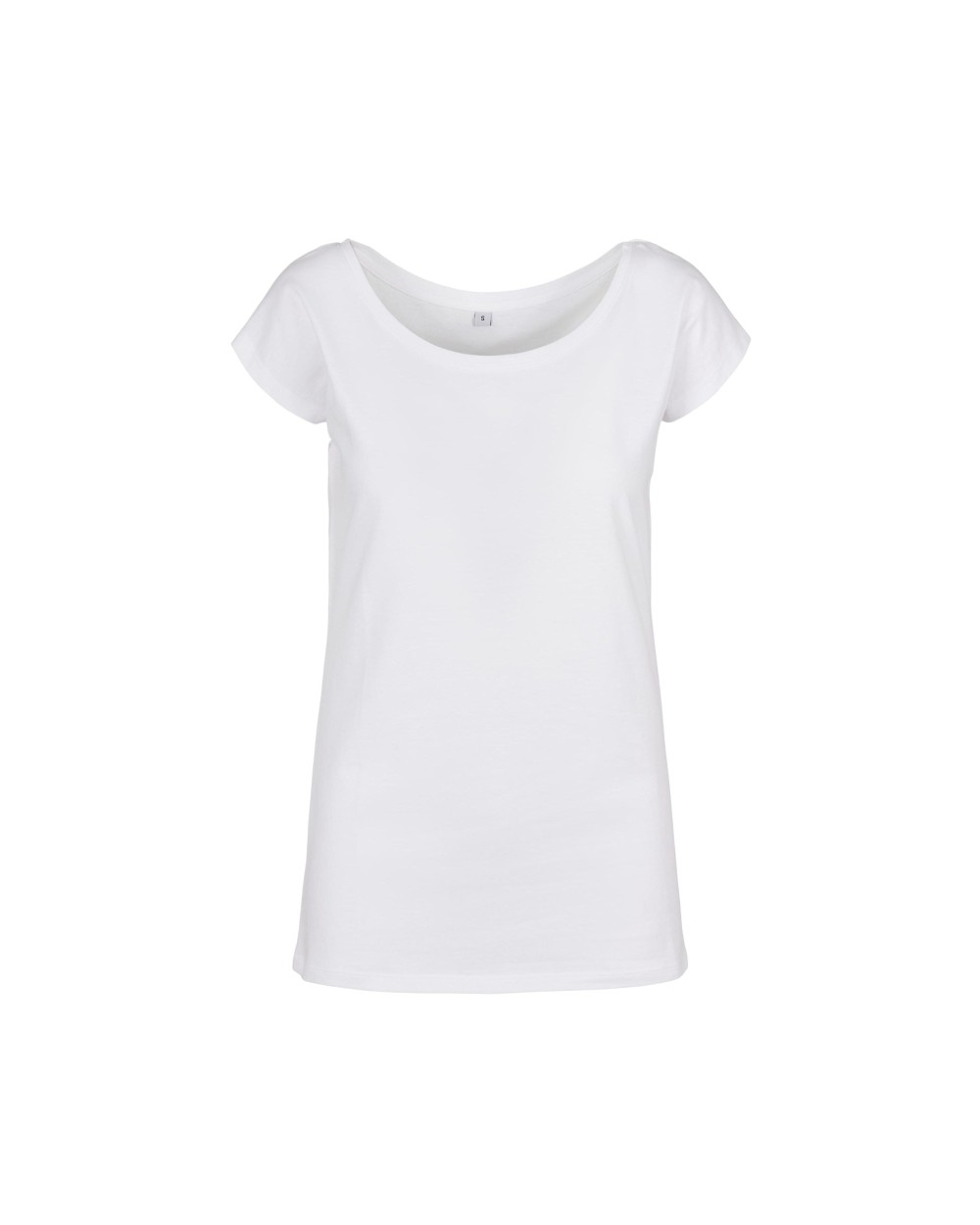 BUILD YOUR BRAND LADIES WIDE NECK TEE T-Shirts personalisierbar