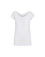 T-shirts BUILD YOUR BRAND LADIES WIDE NECK TEE voor bedrukking &amp; borduring