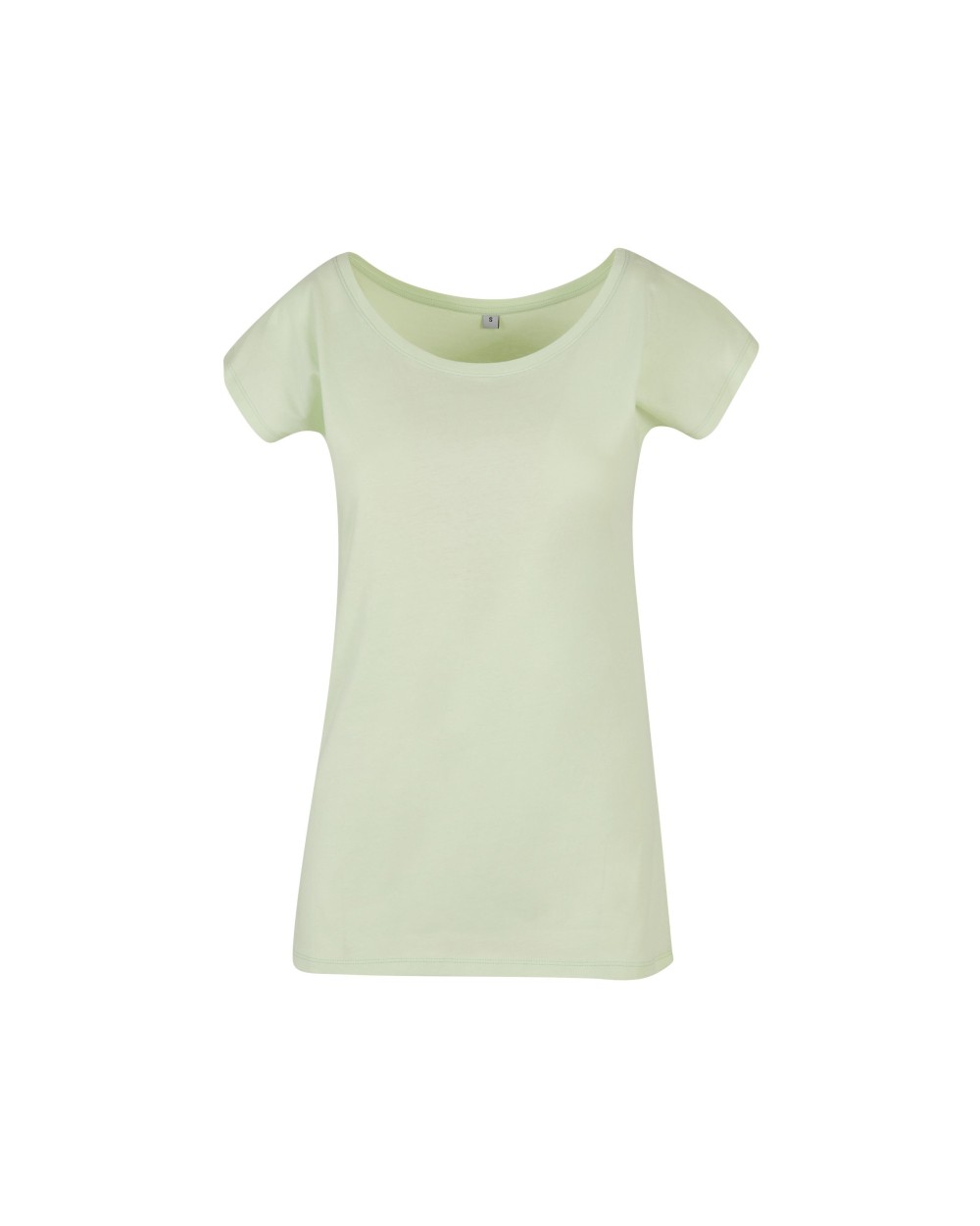 T-shirts BUILD YOUR BRAND LADIES WIDE NECK TEE voor bedrukking &amp; borduring