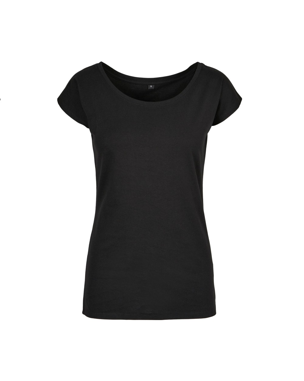 BUILD YOUR BRAND LADIES WIDE NECK TEE T-Shirts personalisierbar