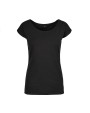 T-Shirts personnalisable BUILD YOUR BRAND LADIES WIDE NECK TEE