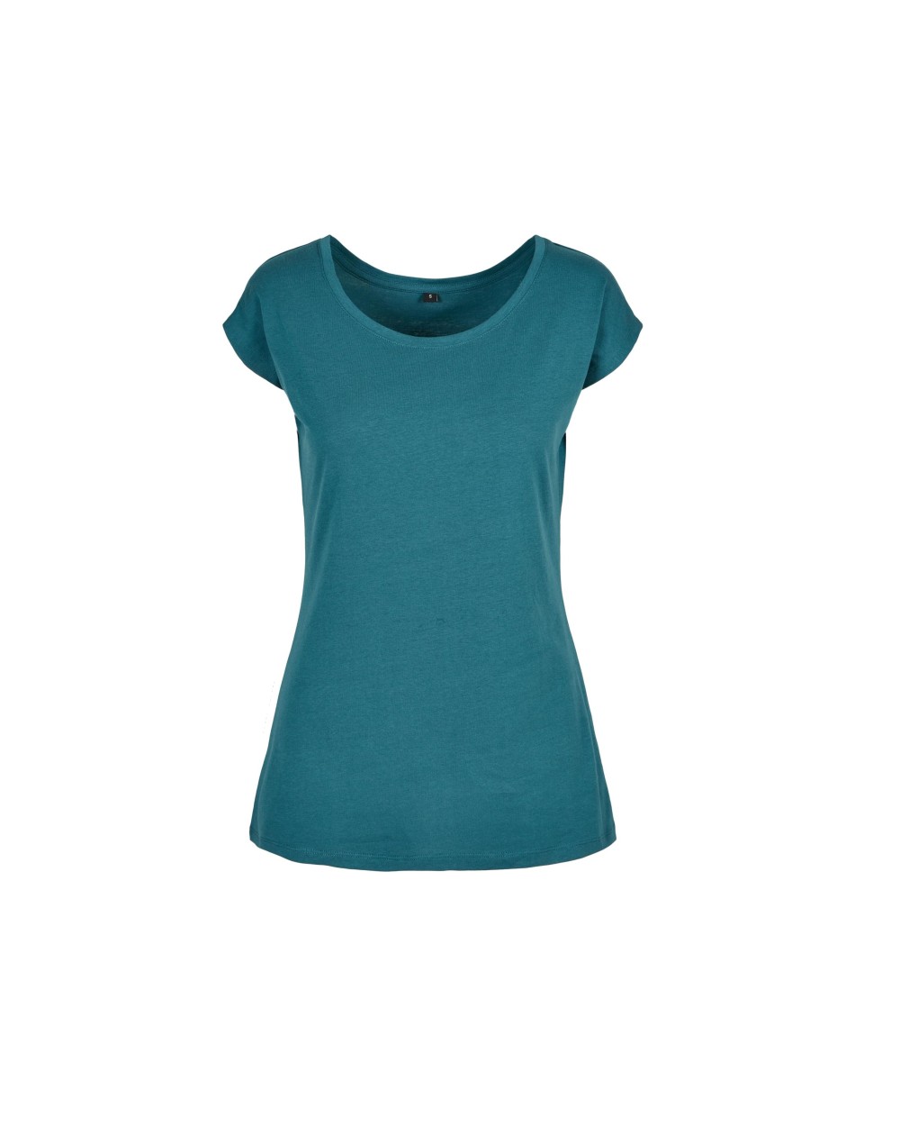 T-shirts BUILD YOUR BRAND LADIES WIDE NECK TEE voor bedrukking &amp; borduring