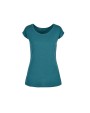BUILD YOUR BRAND LADIES WIDE NECK TEE T-Shirts personalisierbar