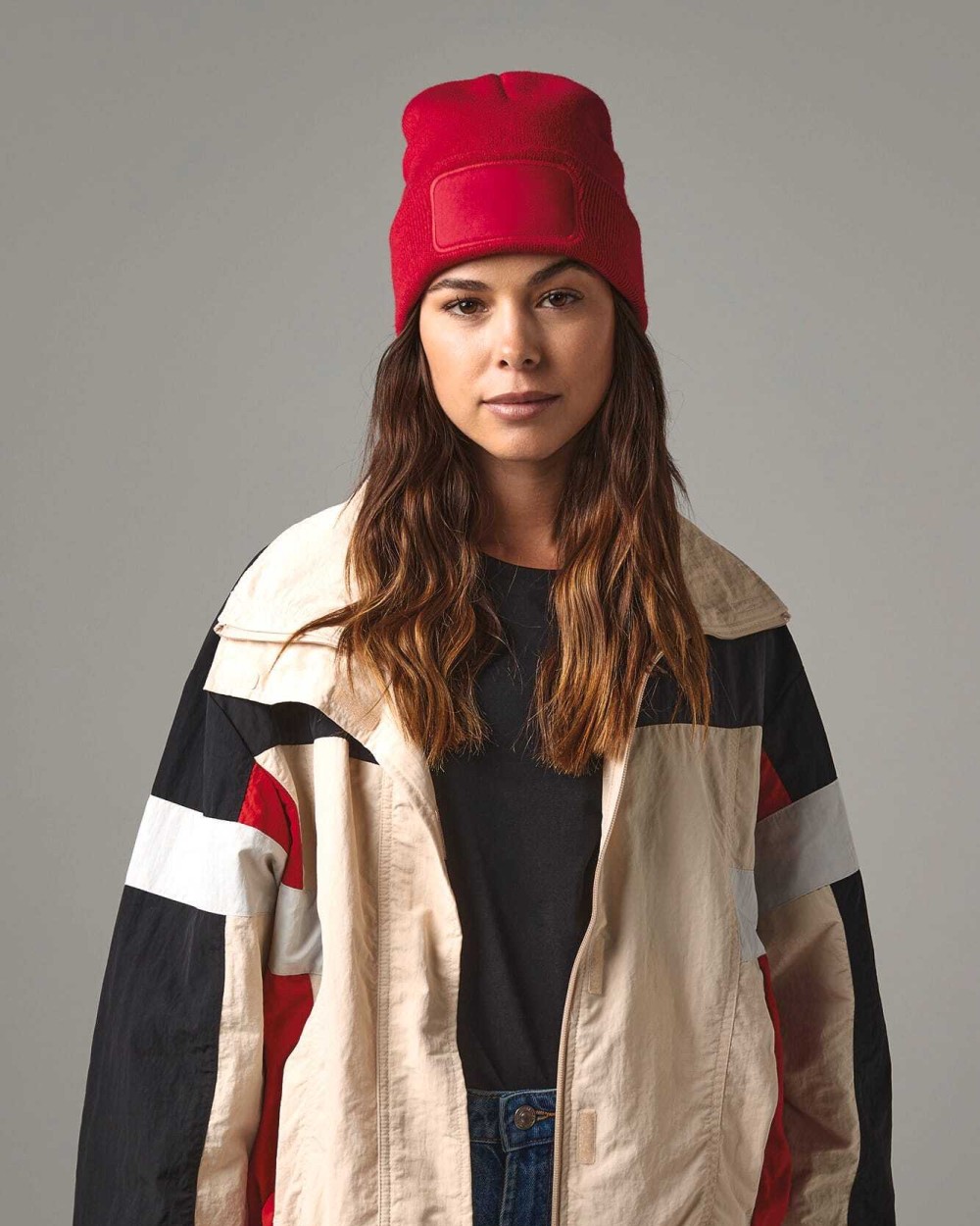 Mutsen BEECHFIELD Original Patch Beanie voor bedrukking &amp; borduring