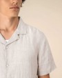 Chemises personnalisable SPASSO Chemise à col bowling en lin homme