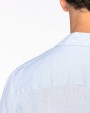 Chemises personnalisable SPASSO Chemise à col bowling en lin homme