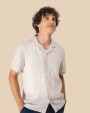 Chemises personnalisable SPASSO Chemise à col bowling en lin homme