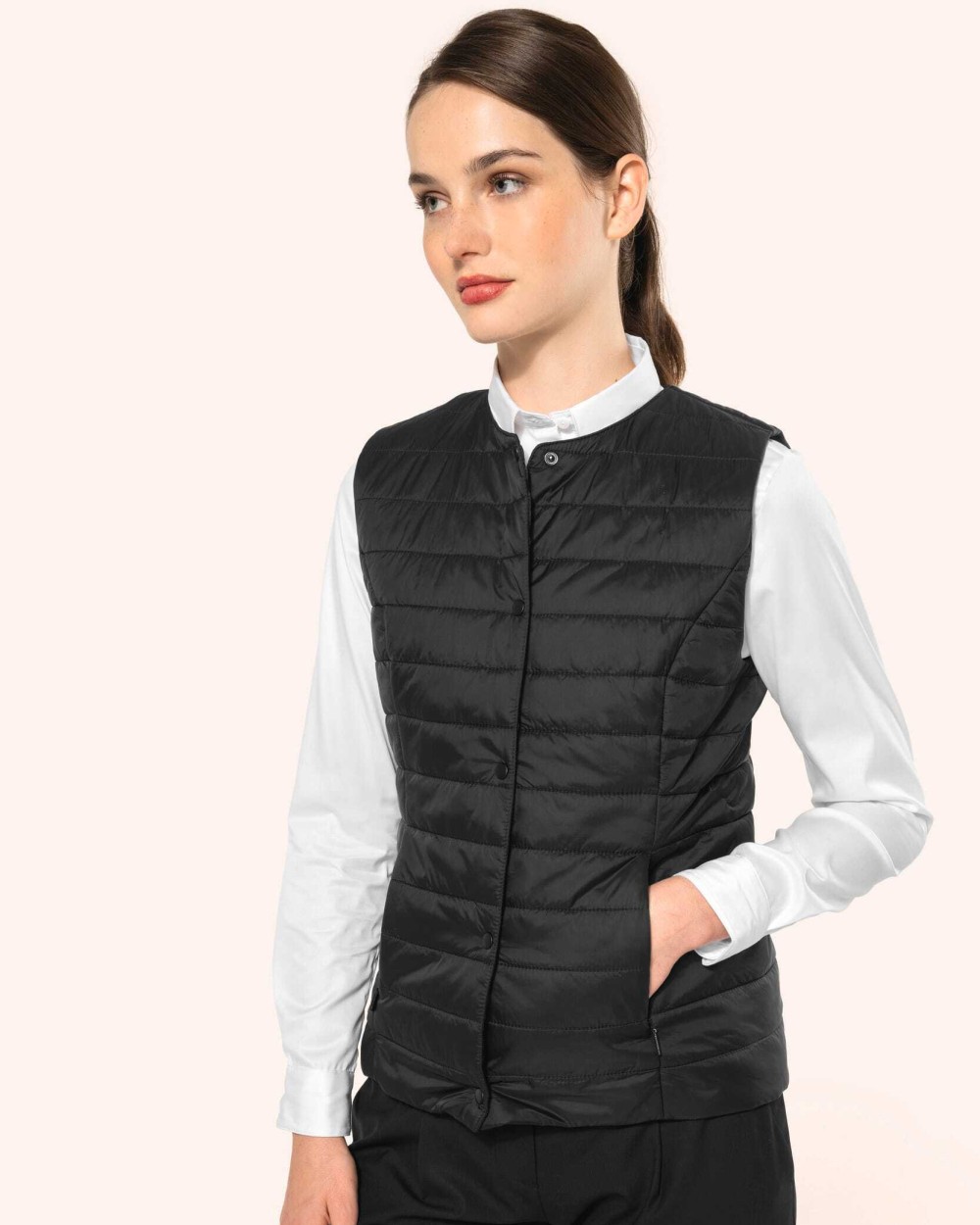 Jassen KARIBAN Lichte damesbodywarmer voor bedrukking &amp; borduring
