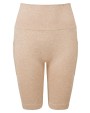 Bermuda's & Shorts TRIDRI Women’s TriDri® ribbed seamless '3D Fit' cycle shorts voor bedrukking &amp; borduring