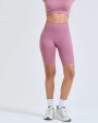 Bermuda's & Shorts TRIDRI Women’s TriDri® ribbed seamless '3D Fit' cycle shorts voor bedrukking &amp; borduring