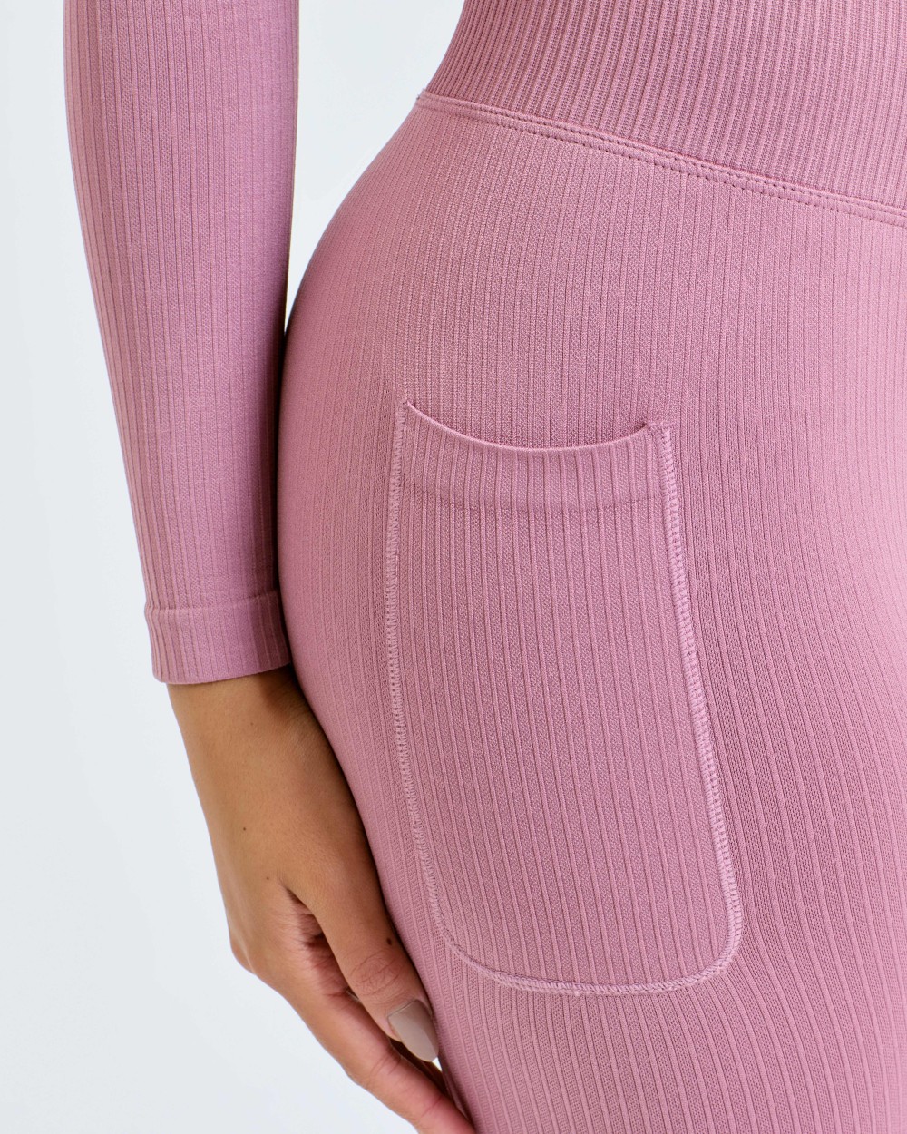 Bermuda's & Shorts TRIDRI Women’s TriDri® ribbed seamless '3D Fit' cycle shorts voor bedrukking &amp; borduring