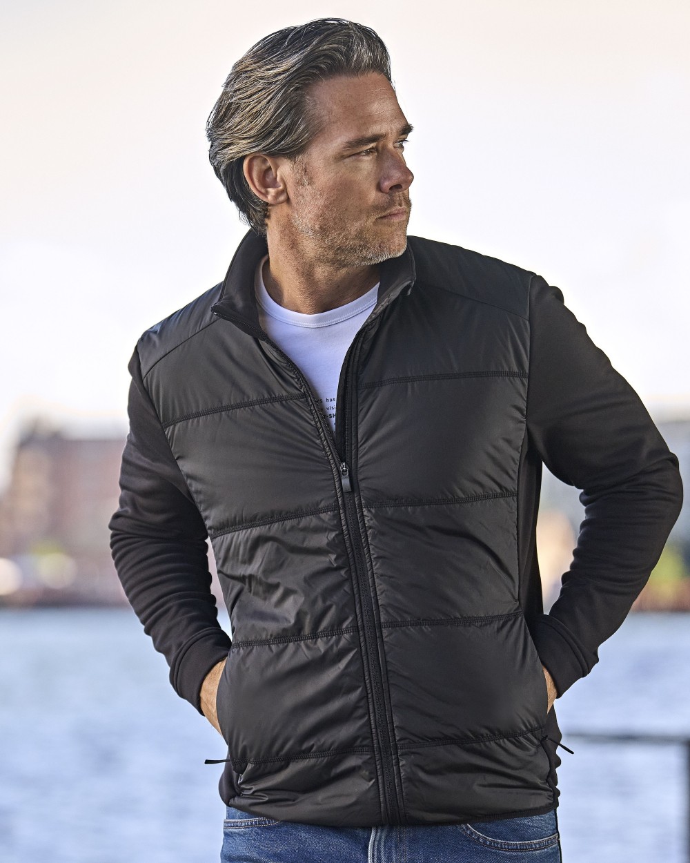 Jassen TEE JAYS HYBRID-STRETCH JACKET voor bedrukking &amp; borduring