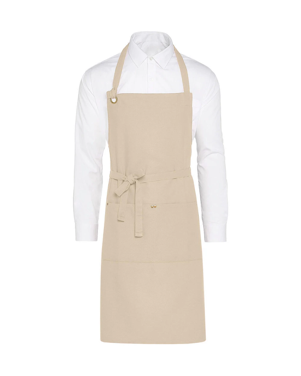 Tabliers personnalisable SG CLOTHING PROVENCE - Eyelet Bib Apron with Pocket