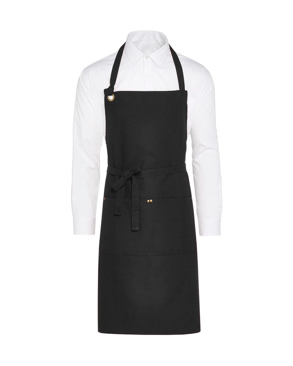 Tabliers personnalisable SG CLOTHING PROVENCE - Eyelet Bib Apron with Pocket