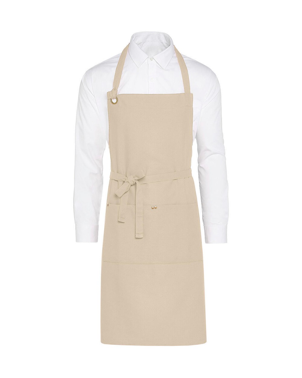 Tabliers personnalisable SG CLOTHING PROVENCE - Eyelet Bib Apron with Pocket