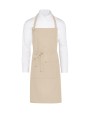  PROVENCE - Eyelet Bib Apron with Pocket Schürzen personalisierbar