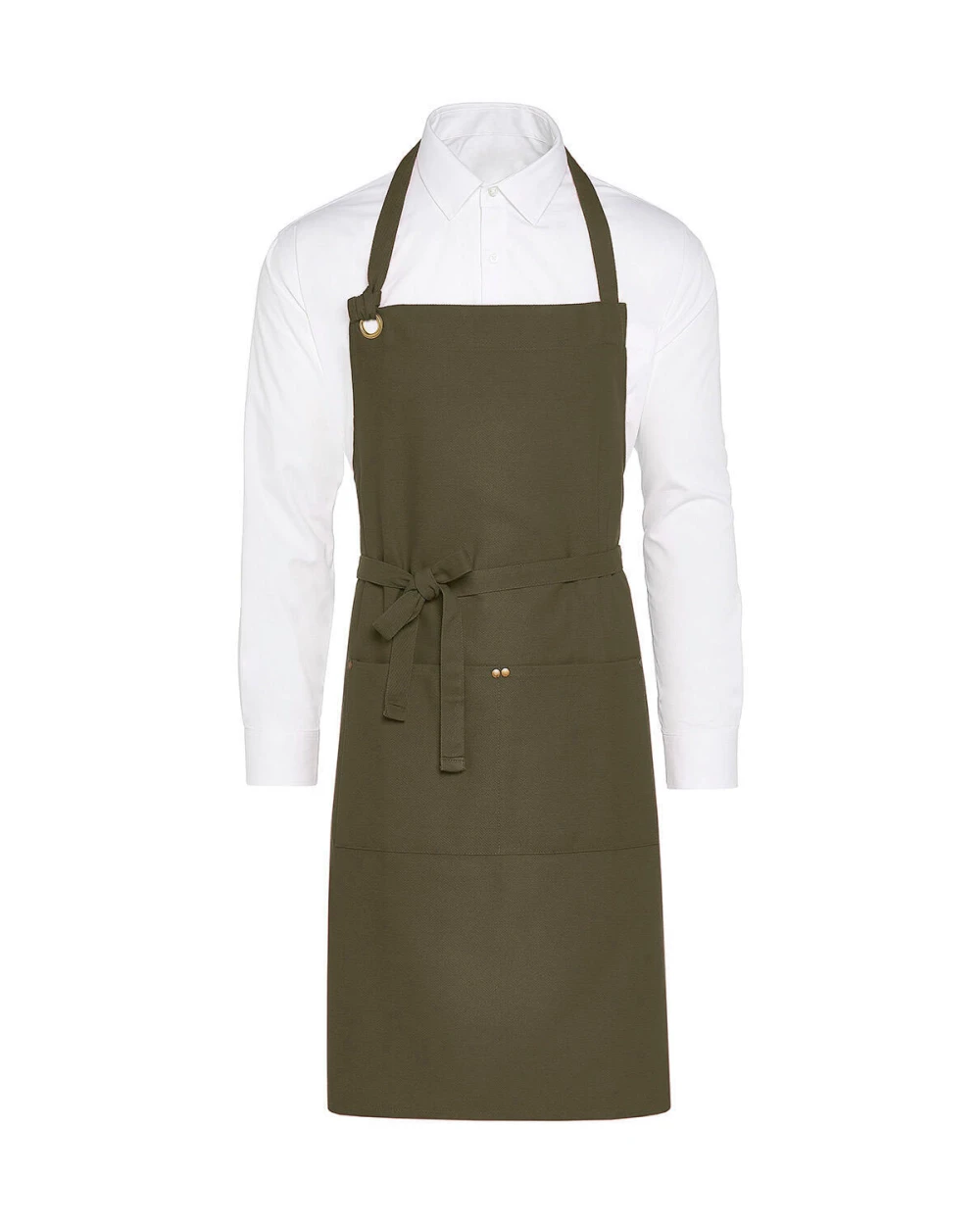 Tabliers personnalisable SG CLOTHING PROVENCE - Eyelet Bib Apron with Pocket