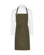 Schorten SG CLOTHING PROVENCE - Eyelet Bib Apron with Pocket voor bedrukking &amp; borduring