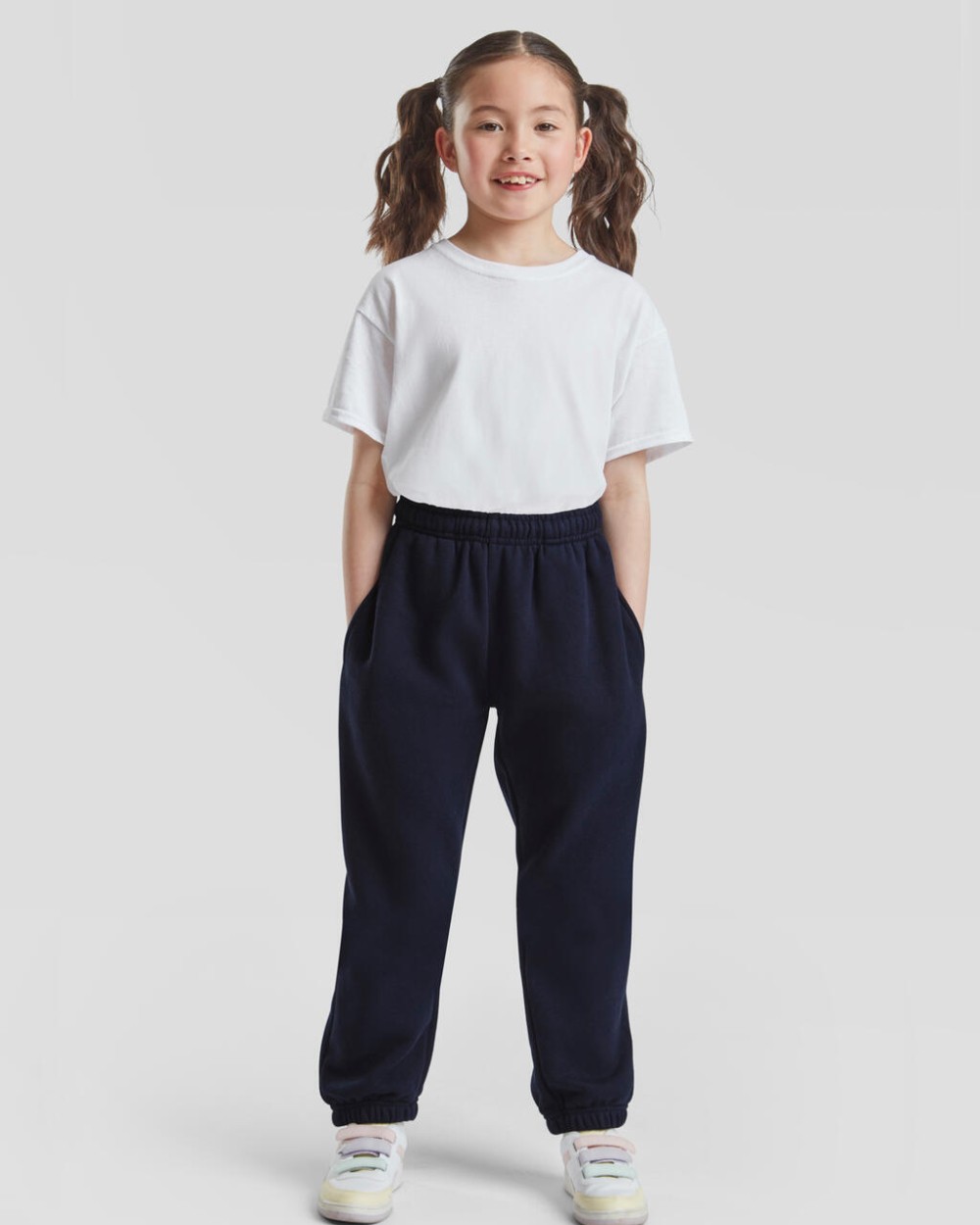 FOL Kids' Premium Elasticated Cuff Jog Pants Hosen personalisierbar