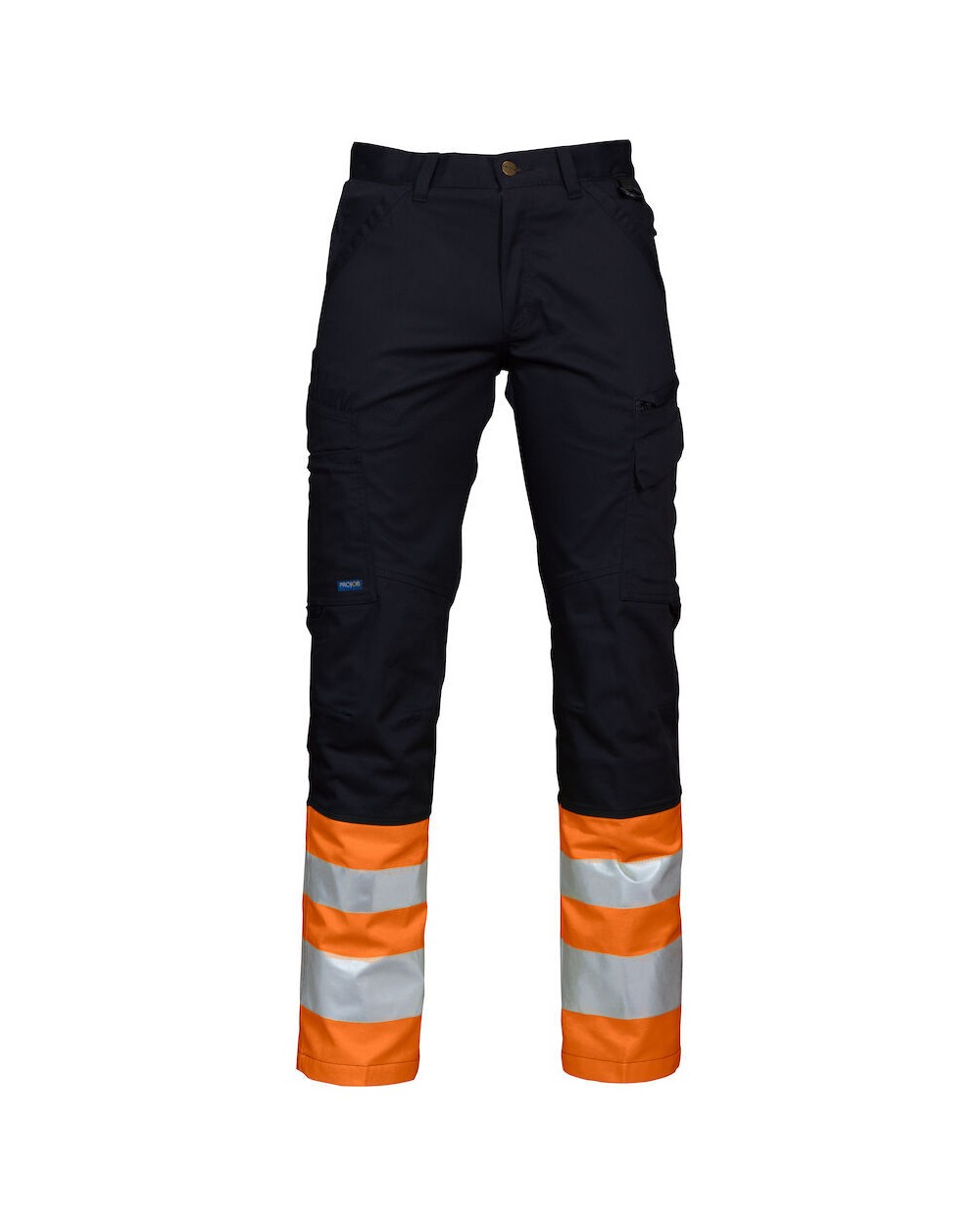 Broeken PROJOB 6523 SIGNALISATIEBROEK MET KNIEZAKKEN EN ISO 20471 KLASSE 1 voor bedrukking &amp; borduring