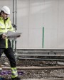 Broeken PROJOB 6523 SIGNALISATIEBROEK MET KNIEZAKKEN EN ISO 20471 KLASSE 1 voor bedrukking &amp; borduring